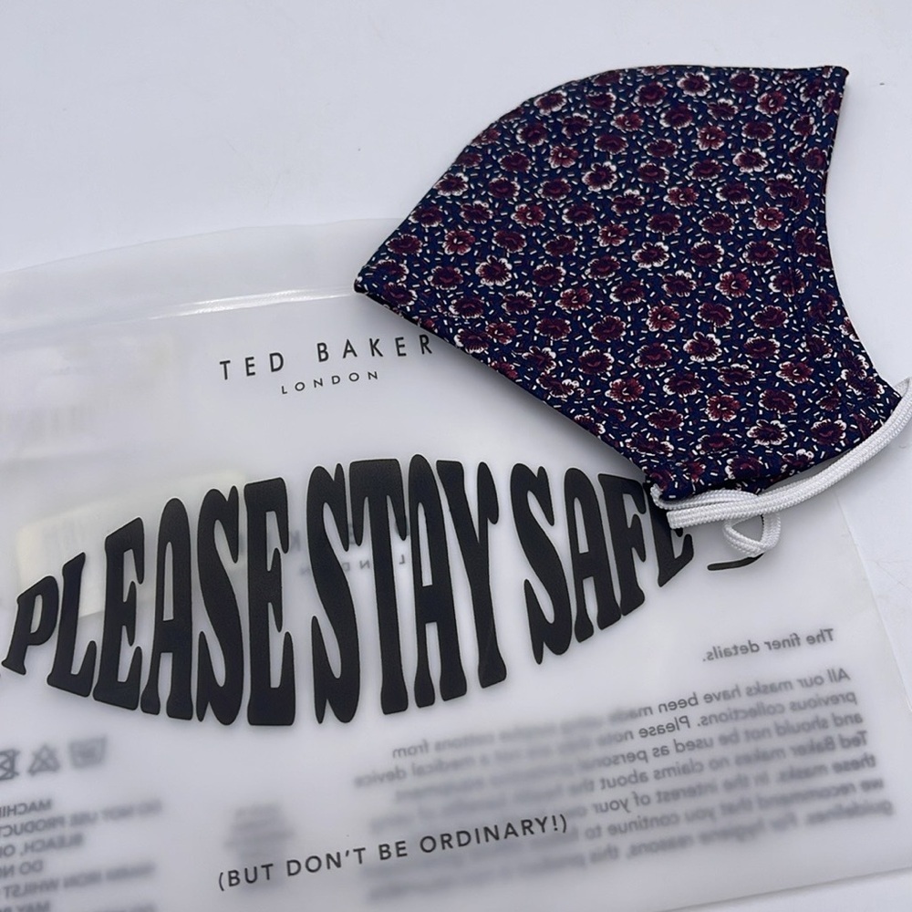Floral Blue and Red Fabric Doorstop TED BAKER LONDON Reversible Reusable
NWT - Picture 4 of 15